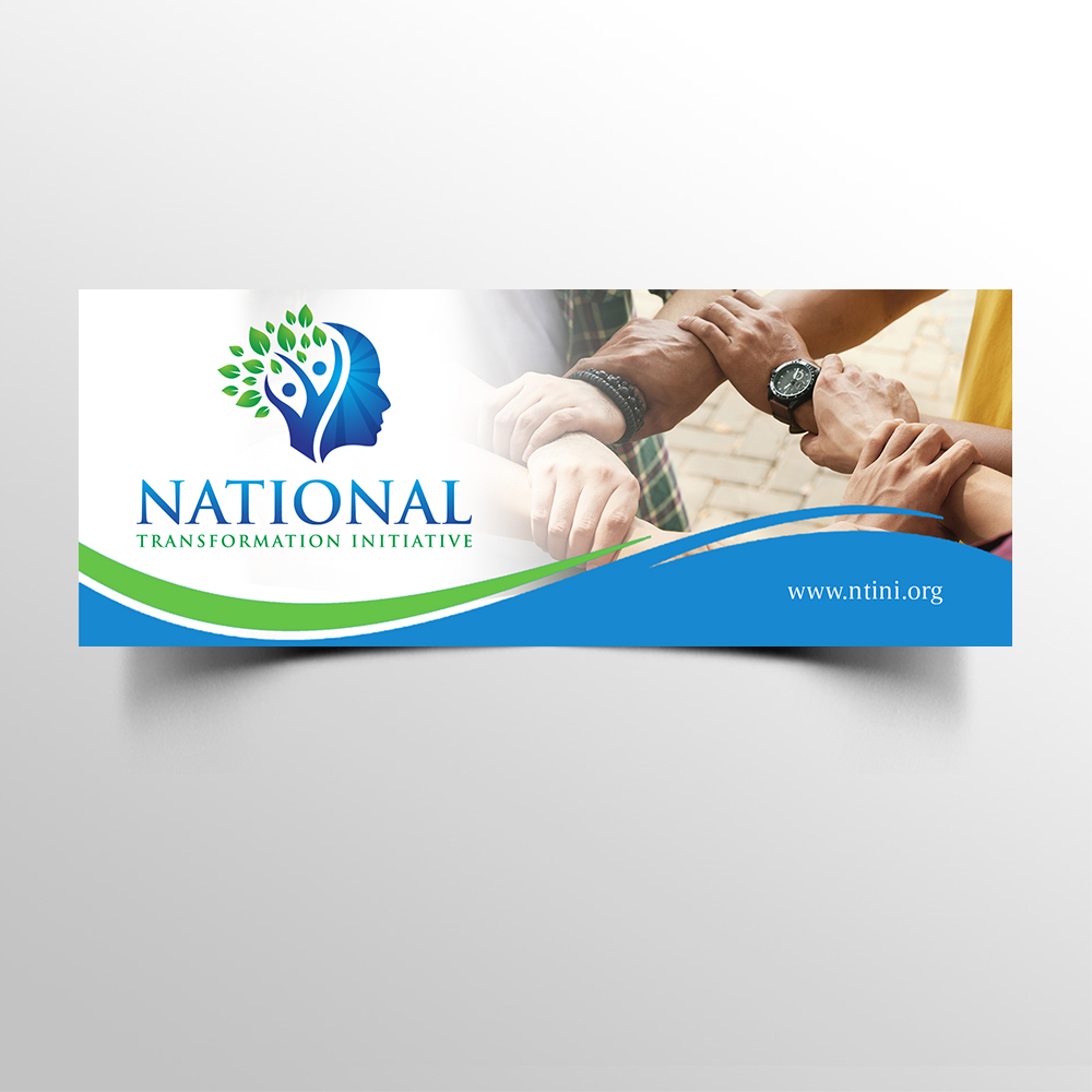 NATIONAL TRANSFORMATION INITIATIVE  logo design by KHAI