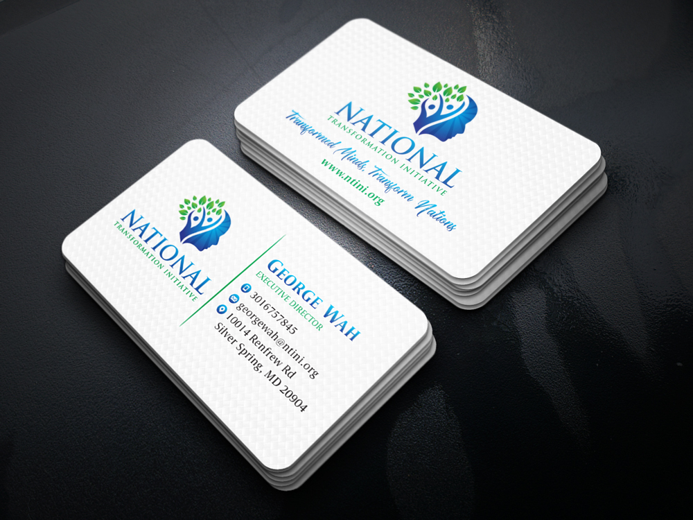 NATIONAL TRANSFORMATION INITIATIVE  logo design by KHAI