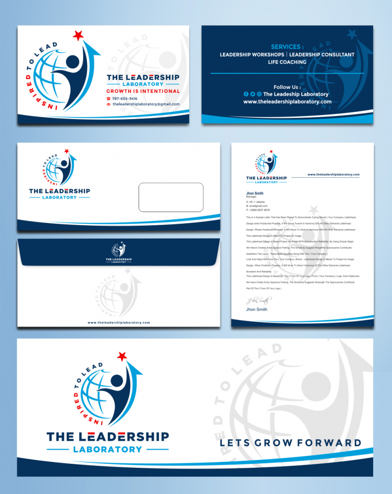 The Leadership Laboratory (Inspired to Lead) logo design by zizze23