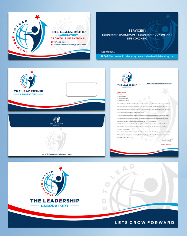 The Leadership Laboratory (Inspired to Lead) logo design by zizze23