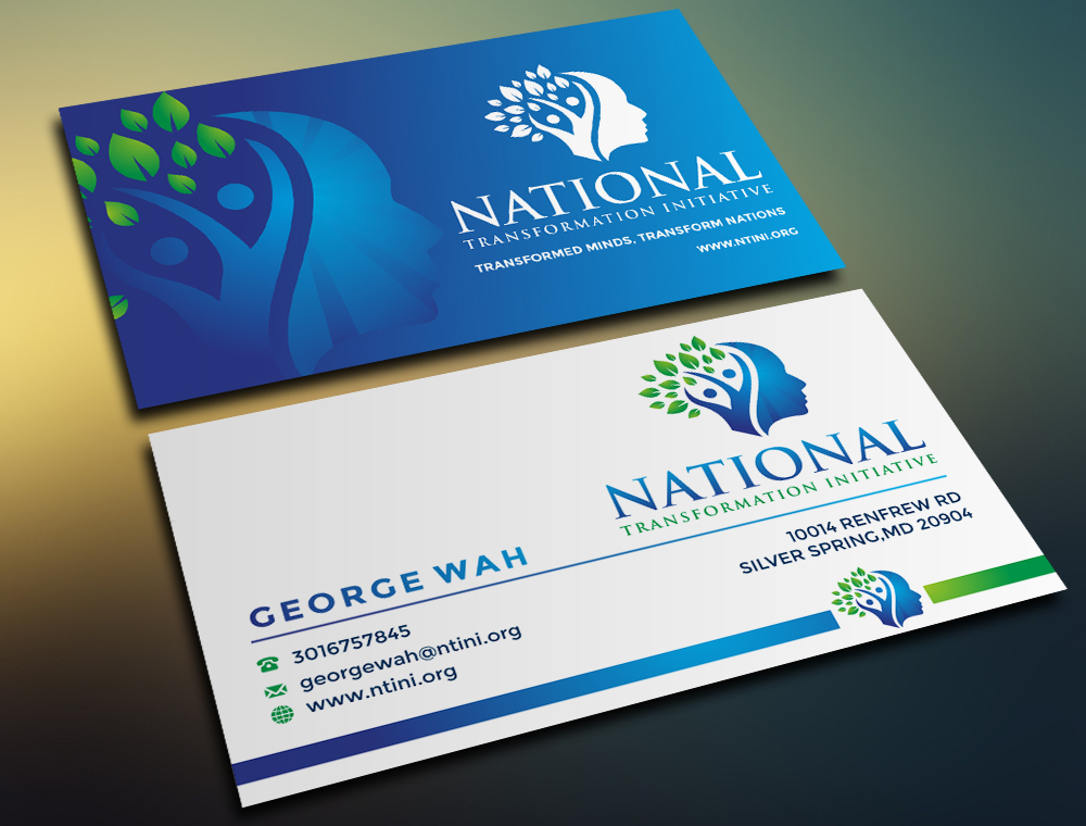 NATIONAL TRANSFORMATION INITIATIVE  logo design by zizze23