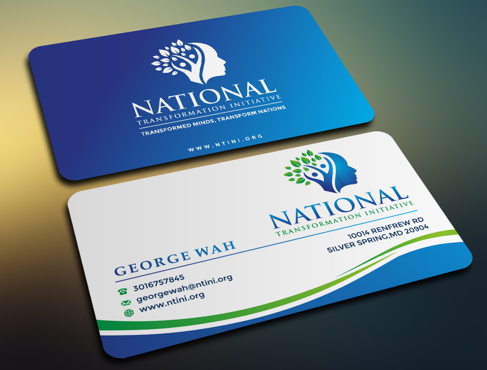 NATIONAL TRANSFORMATION INITIATIVE  logo design by zizze23