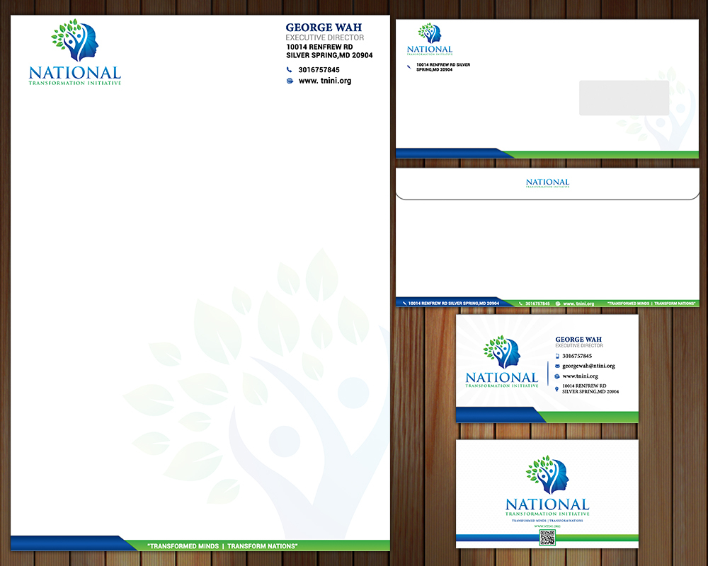 NATIONAL TRANSFORMATION INITIATIVE  logo design by MastersDesigns