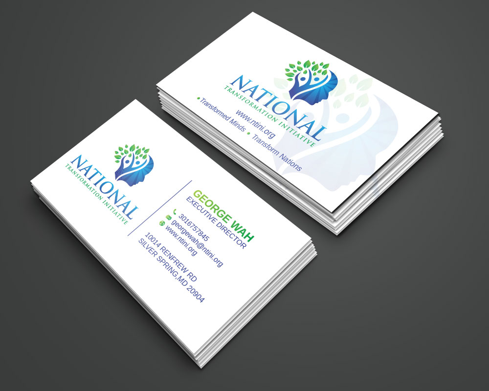 NATIONAL TRANSFORMATION INITIATIVE  logo design by Boomstudioz