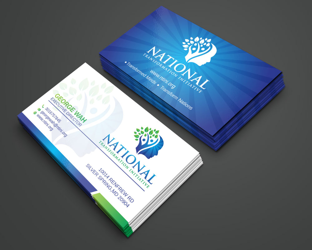 NATIONAL TRANSFORMATION INITIATIVE  logo design by Boomstudioz