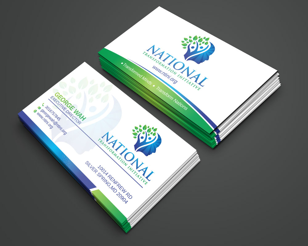 NATIONAL TRANSFORMATION INITIATIVE  logo design by Boomstudioz