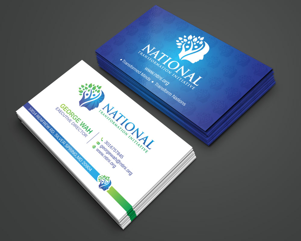 NATIONAL TRANSFORMATION INITIATIVE  logo design by Boomstudioz