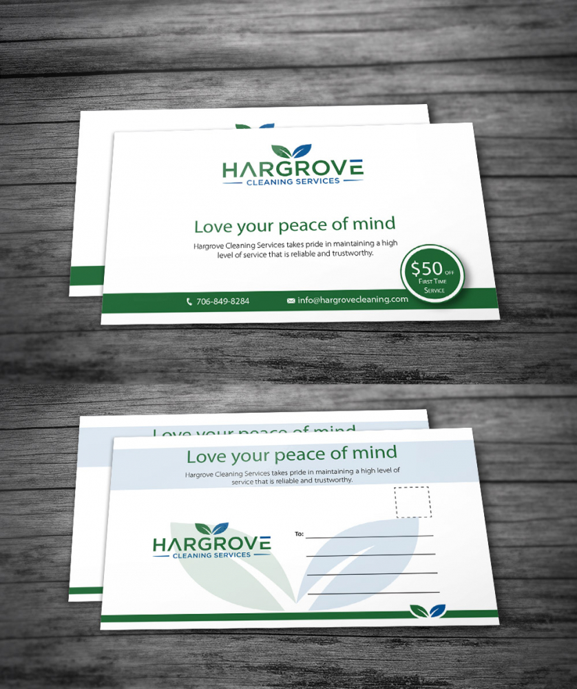 Hargrove Cleaning Services logo design by Sofia Shakir