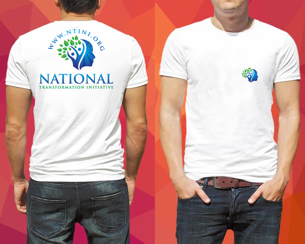 NATIONAL TRANSFORMATION INITIATIVE  logo design by Boomstudioz