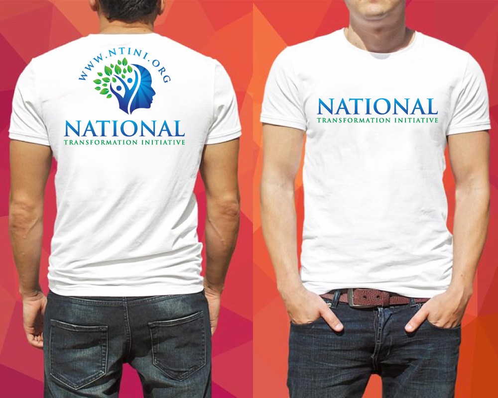 NATIONAL TRANSFORMATION INITIATIVE  logo design by Boomstudioz