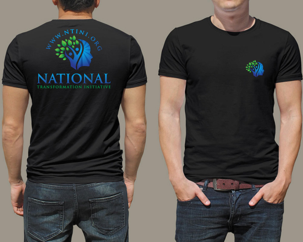 NATIONAL TRANSFORMATION INITIATIVE  logo design by Boomstudioz