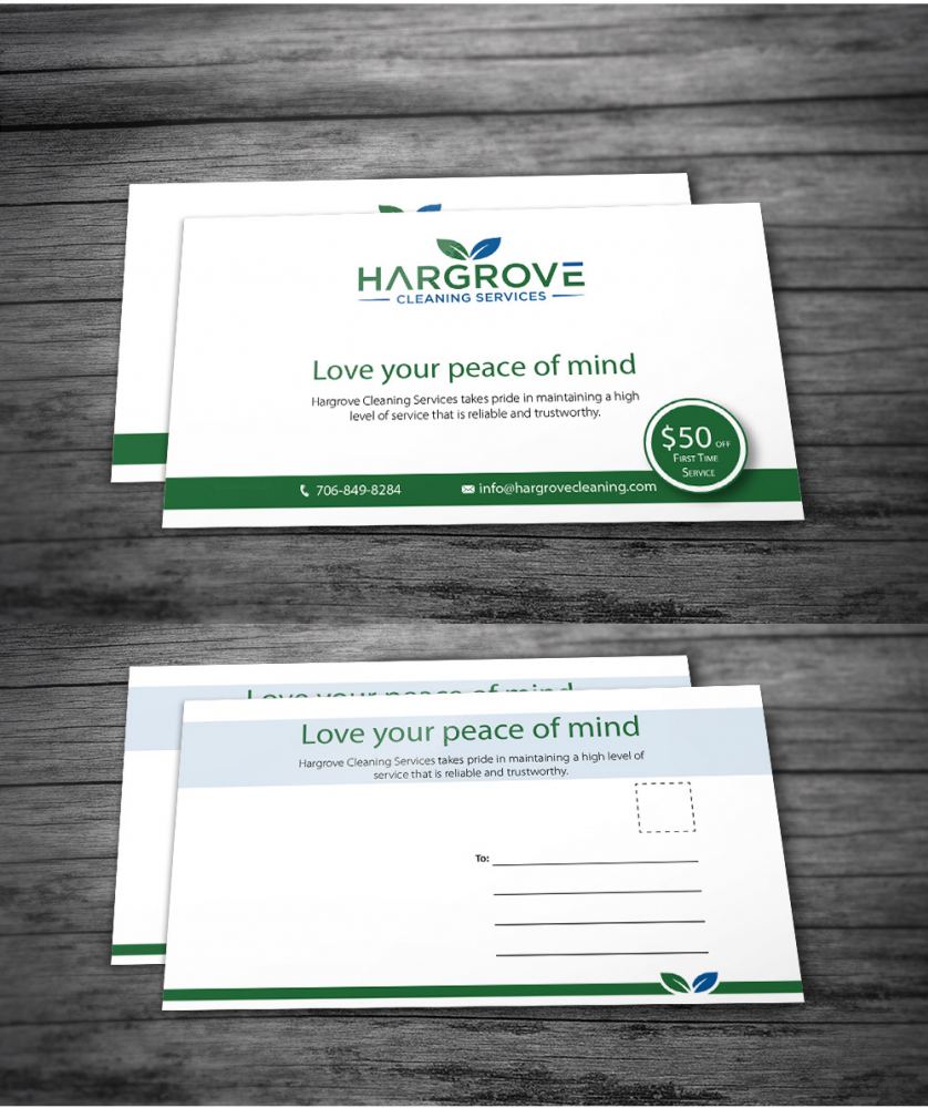 Hargrove Cleaning Services logo design by Sofia Shakir