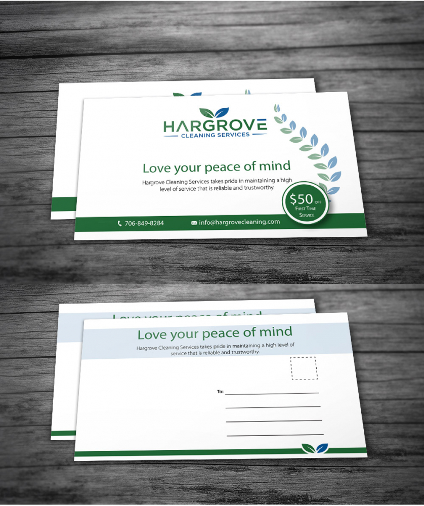 Hargrove Cleaning Services logo design by Sofia Shakir