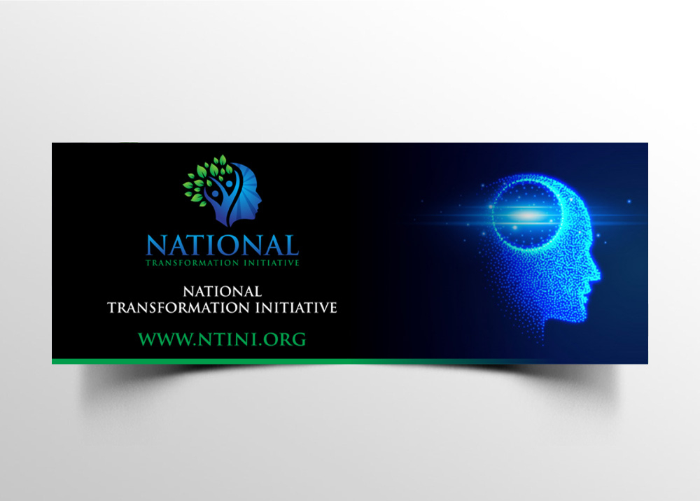 NATIONAL TRANSFORMATION INITIATIVE  logo design by Boomstudioz