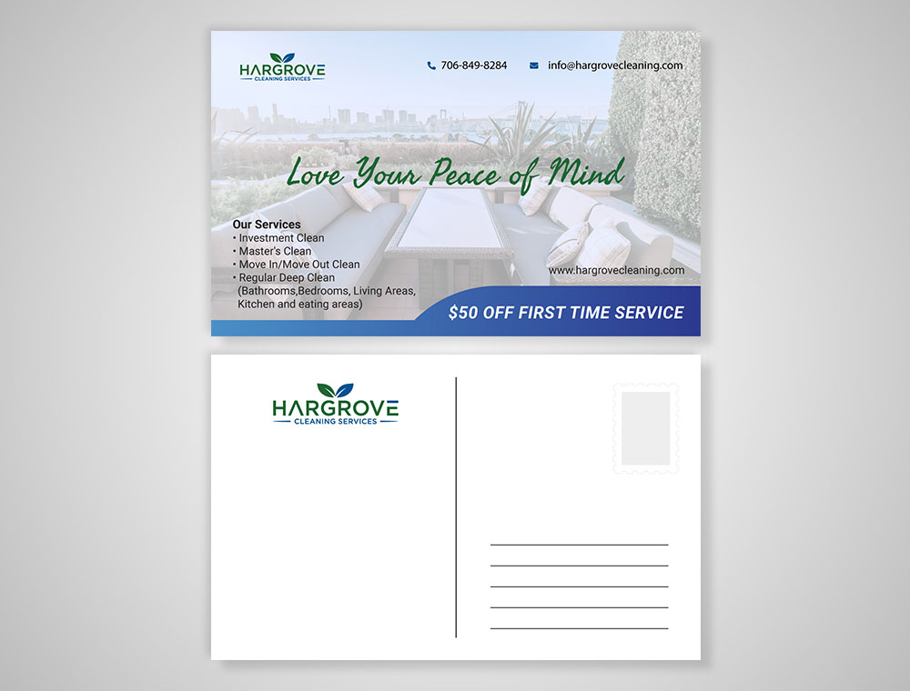 Hargrove Cleaning Services logo design by fritsB