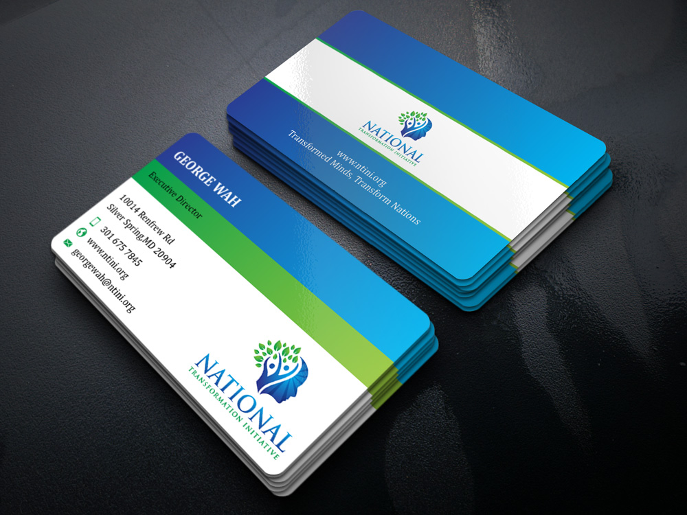 NATIONAL TRANSFORMATION INITIATIVE  logo design by Gelotine