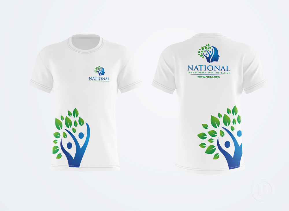 NATIONAL TRANSFORMATION INITIATIVE  logo design by Ulid