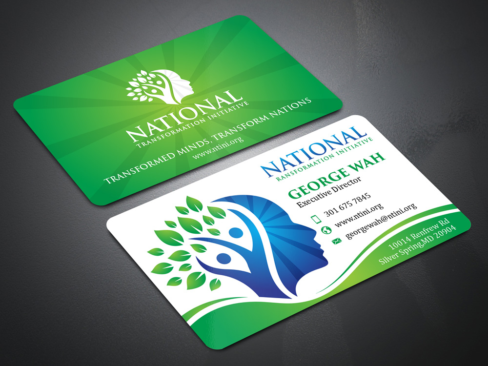 NATIONAL TRANSFORMATION INITIATIVE  logo design by Gelotine