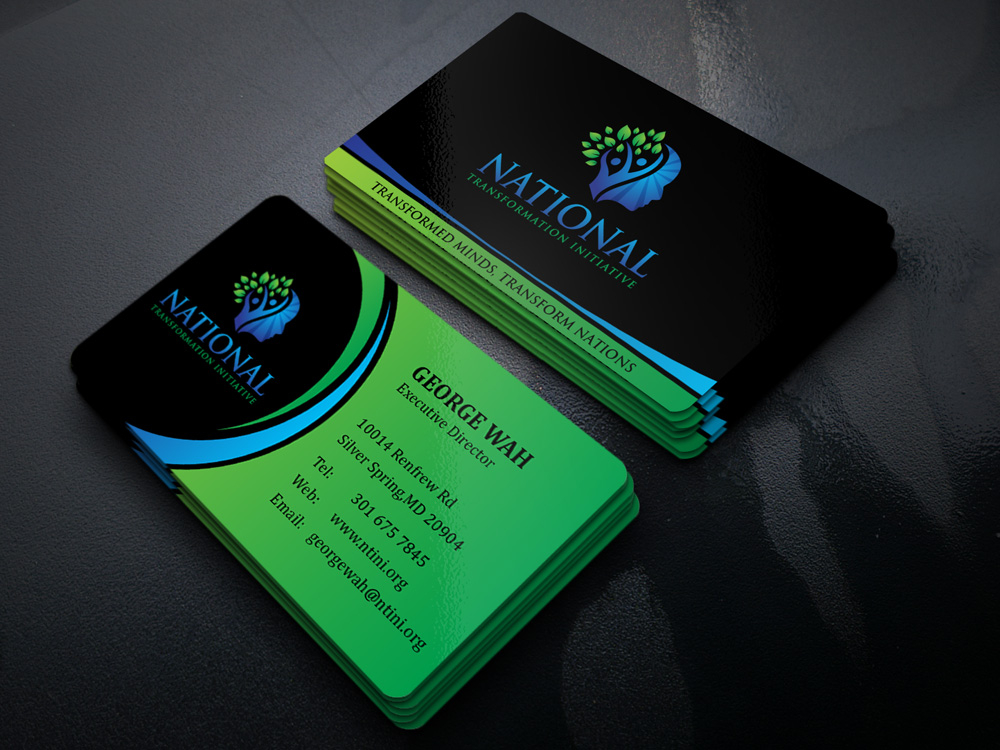 NATIONAL TRANSFORMATION INITIATIVE  logo design by Gelotine