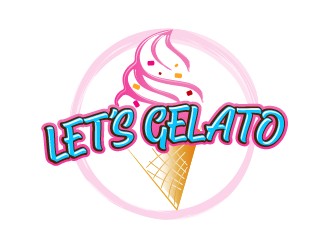 Lets Gelato logo design by axel182