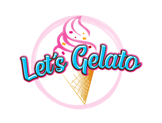 Lets Gelato logo design by axel182