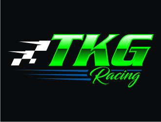 TKG Racing  logo design by coco