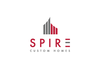 Spire Custom Homes logo design by PRN123