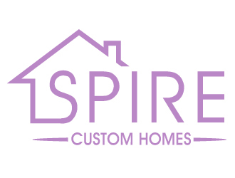 Spire Custom Homes logo design by PMG