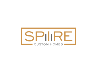 Spire Custom Homes logo design by hashirama