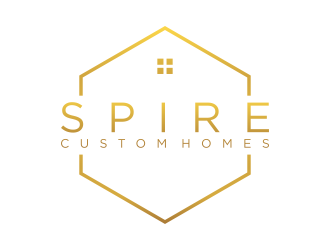 Spire Custom Homes logo design by Artigsma