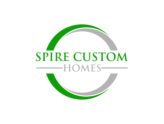 Spire Custom Homes logo design by Walv