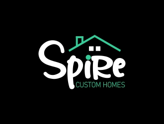 Spire Custom Homes logo design by lj.creative