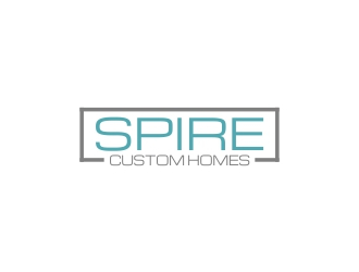 Spire Custom Homes logo design by lj.creative