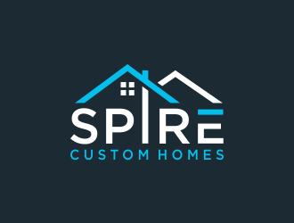 Spire Custom Homes logo design by bismillah