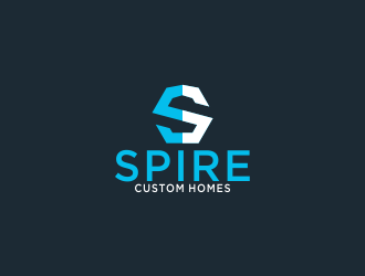 Spire Custom Homes logo design by bismillah