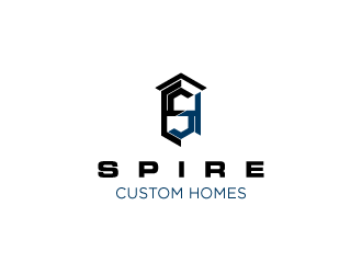 Spire Custom Homes logo design by torresace