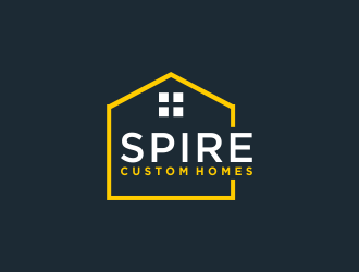 Spire Custom Homes logo design by bismillah