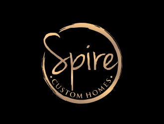 Spire Custom Homes logo design by agus