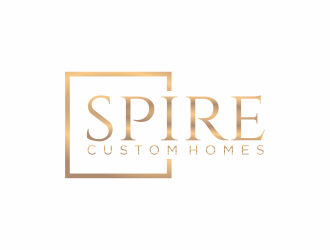 Spire Custom Homes logo design by agus