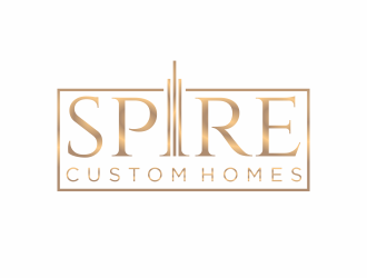 Spire Custom Homes logo design by agus