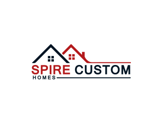 Spire Custom Homes logo design by Rexi_777