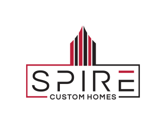 Spire Custom Homes logo design by graphicstar