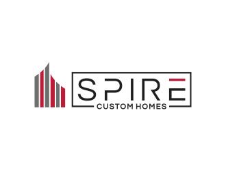 Spire Custom Homes logo design by graphicstar