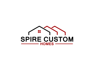 Spire Custom Homes logo design by Rexi_777