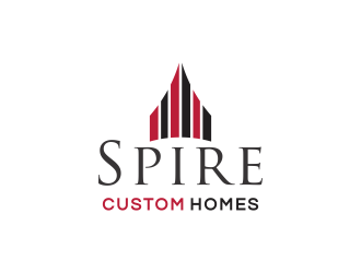 Spire Custom Homes logo design by graphicstar