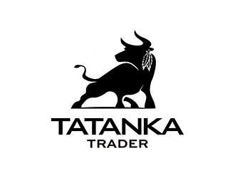 Tatanka Trader logo design by enzidesign