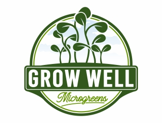 Grow Well Microgreens logo design by Mardhi