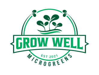 Grow Well Microgreens logo design by ingepro