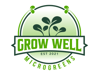 Grow Well Microgreens logo design by ingepro