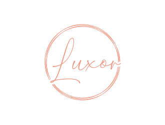 LUXOR logo design by Artomoro